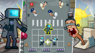 تحميل Merge War: Monster vs Cyberman ممر لنظام أندرويد لقطة شاشة 2