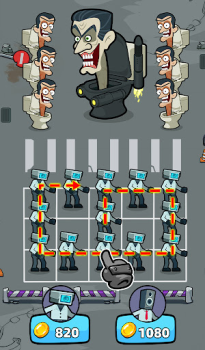 تحميل Merge War: Monster vs Cyberman ممر لنظام أندرويد لقطة شاشة 4