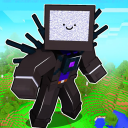 تحميل  Titan TV Man mod for MCPE
