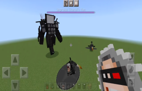تحميل Titan TV Man mod for MCPE إضفاء الطابع الشخصي لنظام أندرويد لقطة شاشة 2