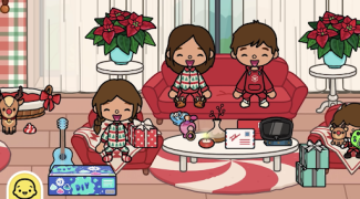 تحميل Toca Boca - Christmas Routine مغامرة لنظام أندرويد لقطة شاشة 2