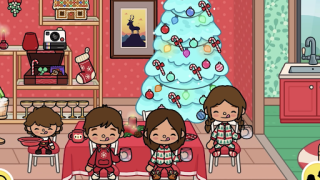 تحميل Toca Boca - Christmas Routine مغامرة لنظام أندرويد لقطة شاشة 3