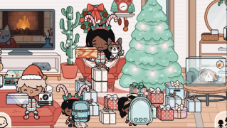 تحميل Toca Boca - Christmas Routine مغامرة لنظام أندرويد لقطة شاشة 4
