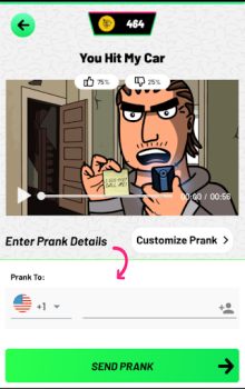 تحميل PRANK DIAL - Prank Call App وسائل الترفيه لنظام أندرويد لقطة شاشة 2