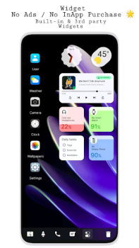 تحميل Mac OS Launcher Plus إضفاء الطابع الشخصي لنظام أندرويد لقطة شاشة 2