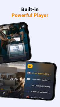 تحميل IPTV Player: Watch Live TV مشغلات الفيديو والمحررين لنظام أندرويد لقطة شاشة 2