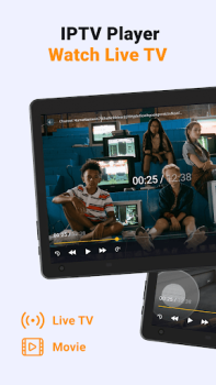 تحميل IPTV Player: Watch Live TV مشغلات الفيديو والمحررين لنظام أندرويد لقطة شاشة 6