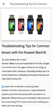 تحميل Huawei Band 8 Instructions أدوات لنظام أندرويد لقطة شاشة 3
