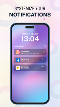 تحميل iOS 17 - Control Center App إضفاء الطابع الشخصي لنظام أندرويد لقطة شاشة 7