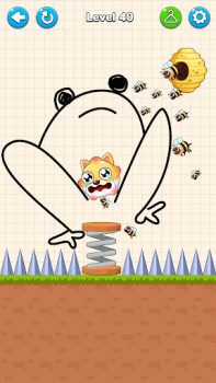 تحميل Save the Dog - ارسم لإنقاذ ألعاب عارضة لنظام أندرويد لقطة شاشة 3