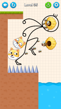 تحميل Save the Dog - ارسم لإنقاذ ألعاب عارضة لنظام أندرويد لقطة شاشة 4