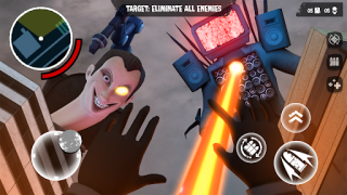 تحميل Skbidi Toilet War: FPS Shooter العاب اكشن لنظام أندرويد لقطة شاشة 2