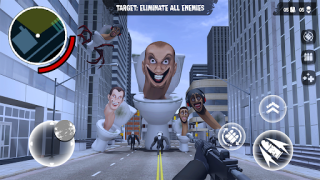 تحميل Skbidi Toilet War: FPS Shooter العاب اكشن لنظام أندرويد لقطة شاشة 3