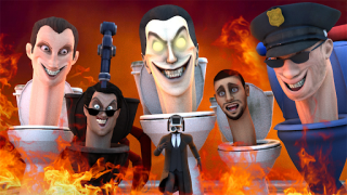 تحميل Skbidi Toilet War: FPS Shooter العاب اكشن لنظام أندرويد لقطة شاشة 6