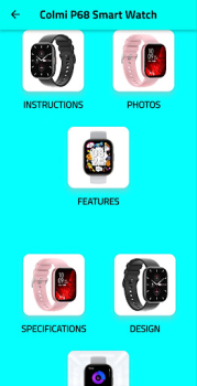 تحميل Colmi P68 Smart Watch Guide أسلوب الحياة لنظام أندرويد لقطة شاشة 2