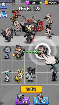 تحميل Toilet Monster Merge Games ممر لنظام أندرويد لقطة شاشة 4