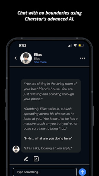 تحميل Charstar: AI Character Chat وسائل الترفيه لنظام أندرويد لقطة شاشة 2