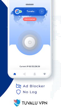 تحميل VPN Tuvalu - Get Tuvalu IP أدوات لنظام أندرويد لقطة شاشة 2