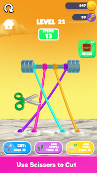 تحميل Twisted Ropes 3D Tangle Master الألغاز لنظام أندرويد لقطة شاشة 4