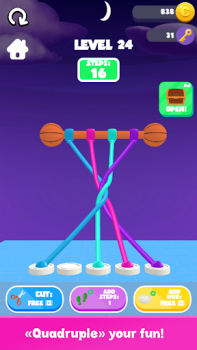 تحميل Twisted Ropes 3D Tangle Master الألغاز لنظام أندرويد لقطة شاشة 7