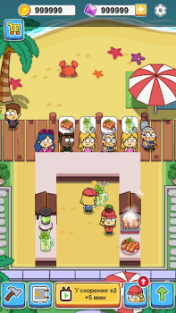 تحميل Idle Food Bar: Idle Games المحاكاة لنظام أندرويد لقطة شاشة 4