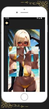 تحميل Adult puzzle-Sexy animate girl ألعاب عارضة لنظام أندرويد لقطة شاشة 2
