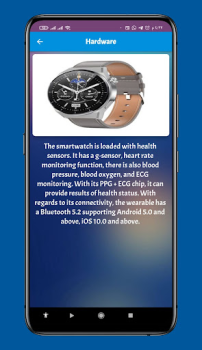 تحميل GT3 Max Smartwatch guide التعليم لنظام أندرويد لقطة شاشة 2