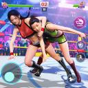تحميل  Girls wrestling fight game