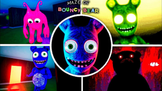 تحميل Maze Of Bouncy Bear scary game مغامرة لنظام أندرويد لقطة شاشة 7