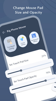 تحميل Big Phone Mouse - Big Cursor أدوات لنظام أندرويد لقطة شاشة 3