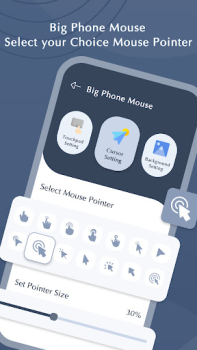 تحميل Big Phone Mouse - Big Cursor أدوات لنظام أندرويد لقطة شاشة 4