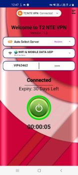 تحميل T2 NTE VPN أدوات لنظام أندرويد لقطة شاشة 3