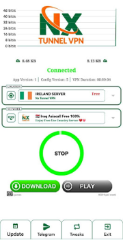تحميل Nx Tunnel Vpn أدوات لنظام أندرويد لقطة شاشة 2