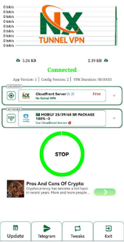 تحميل Nx Tunnel Vpn أدوات لنظام أندرويد لقطة شاشة 4