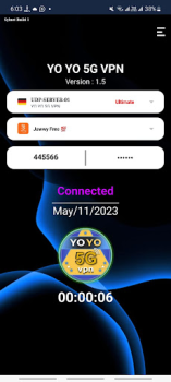 تحميل Yo Yo 5G VPN - Fast & Safe VPN أدوات لنظام أندرويد لقطة شاشة 3
