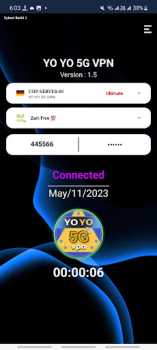 تحميل Yo Yo 5G VPN - Fast & Safe VPN أدوات لنظام أندرويد لقطة شاشة 5