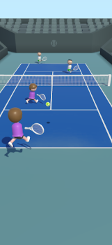 تحميل Twin Tennis الألعاب الرياضية لنظام أندرويد لقطة شاشة 2