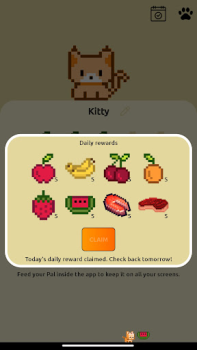 تحميل Pixel Pals - Nav bar pets المحاكاة لنظام أندرويد لقطة شاشة 3