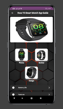 تحميل Hoco Y3 Smart Watch App Guide أدوات لنظام أندرويد لقطة شاشة 5