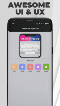 تحميل iPhone Keyboard Pro - iOS إضفاء الطابع الشخصي لنظام أندرويد لقطة شاشة 7