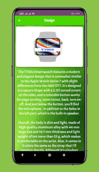 تحميل T700s Smart Watch guide أدوات لنظام أندرويد لقطة شاشة 4