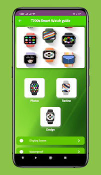 تحميل T700s Smart Watch guide أدوات لنظام أندرويد لقطة شاشة 5