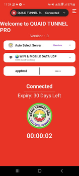 تحميل QUAID TUNNEL PRO أدوات لنظام أندرويد لقطة شاشة 6