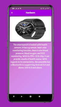 تحميل GT3 Max Smartwatch guide أدوات لنظام أندرويد لقطة شاشة 2