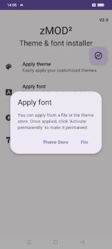 تحميل zMOD² - Theme & Font Installer أدوات لنظام أندرويد لقطة شاشة 3