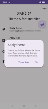 تحميل zMOD² - Theme & Font Installer أدوات لنظام أندرويد لقطة شاشة 4