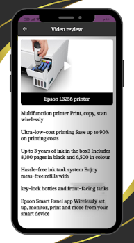 تحميل Epson L3256 printer Guide التعليم لنظام أندرويد لقطة شاشة 4