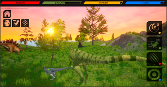 تحميل Allosaurus Dinosaur Simulator المحاكاة لنظام أندرويد لقطة شاشة 3