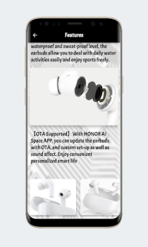 تحميل Honor Earbuds X3 Lite Guide أدوات لنظام أندرويد لقطة شاشة 3