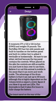 تحميل jbl partybox 300 guide التعليم لنظام أندرويد لقطة شاشة 4